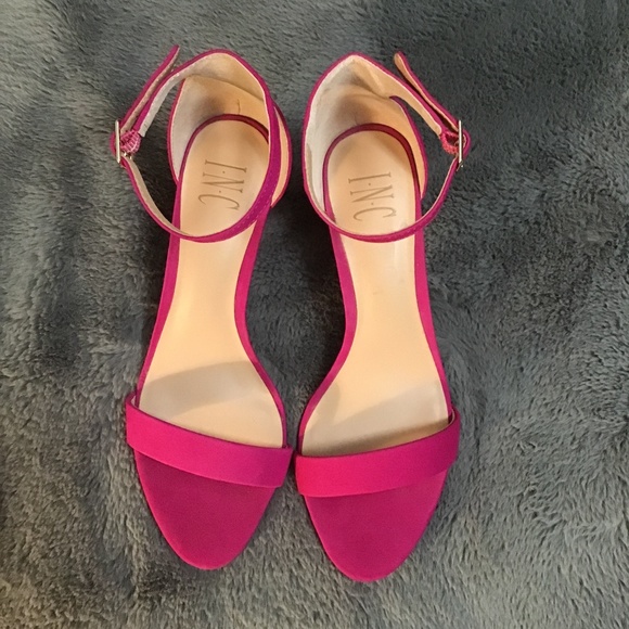 INC International Concepts Shoes Inc Hot Pink Dress Shoes Size 9 2